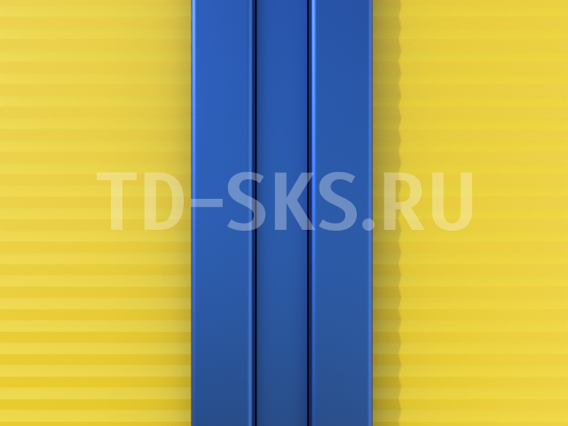 Ламель фасадная DAARTS F301-12 вид фронтальный